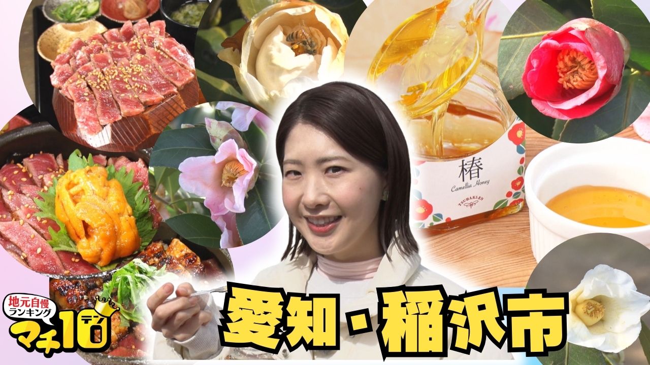 はだか祭りの愛知・稲沢市のマチ自慢　織田信長にちなむ“覇王の牛ひつまぶし”　全国でも珍しい椿の専門農園でハチミツも【マチ10】