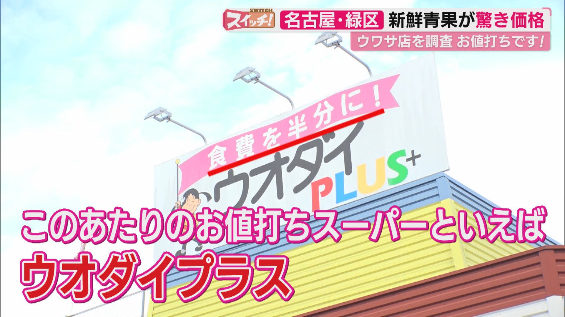  スイッチ！ お値打ちです！「ウオダイプラス」　2026/03/04 OA