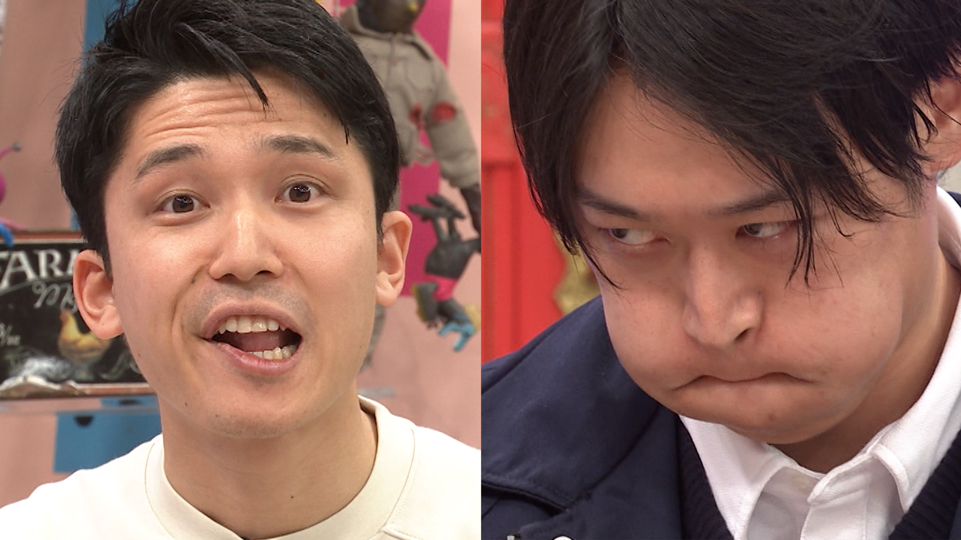 珍技の遭遇・・・変な音を出す２人の男