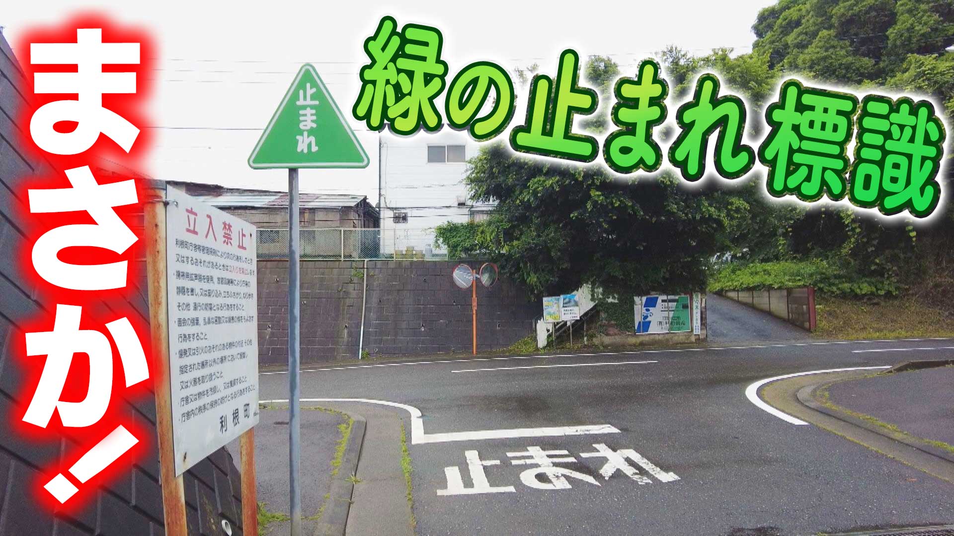 超珍「止まれ」標識▼お供は演歌歌手？▼幅広すぎ道▼突然２車線の道